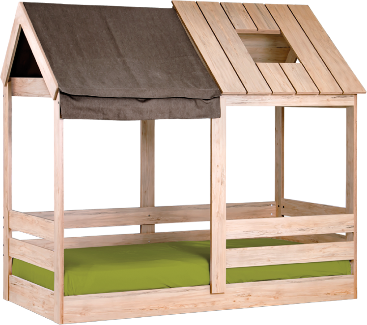 Детско легло къща Монтесори MY HOUSE 100 x 200на ниска цена с бърза доставка - BestPC.BG