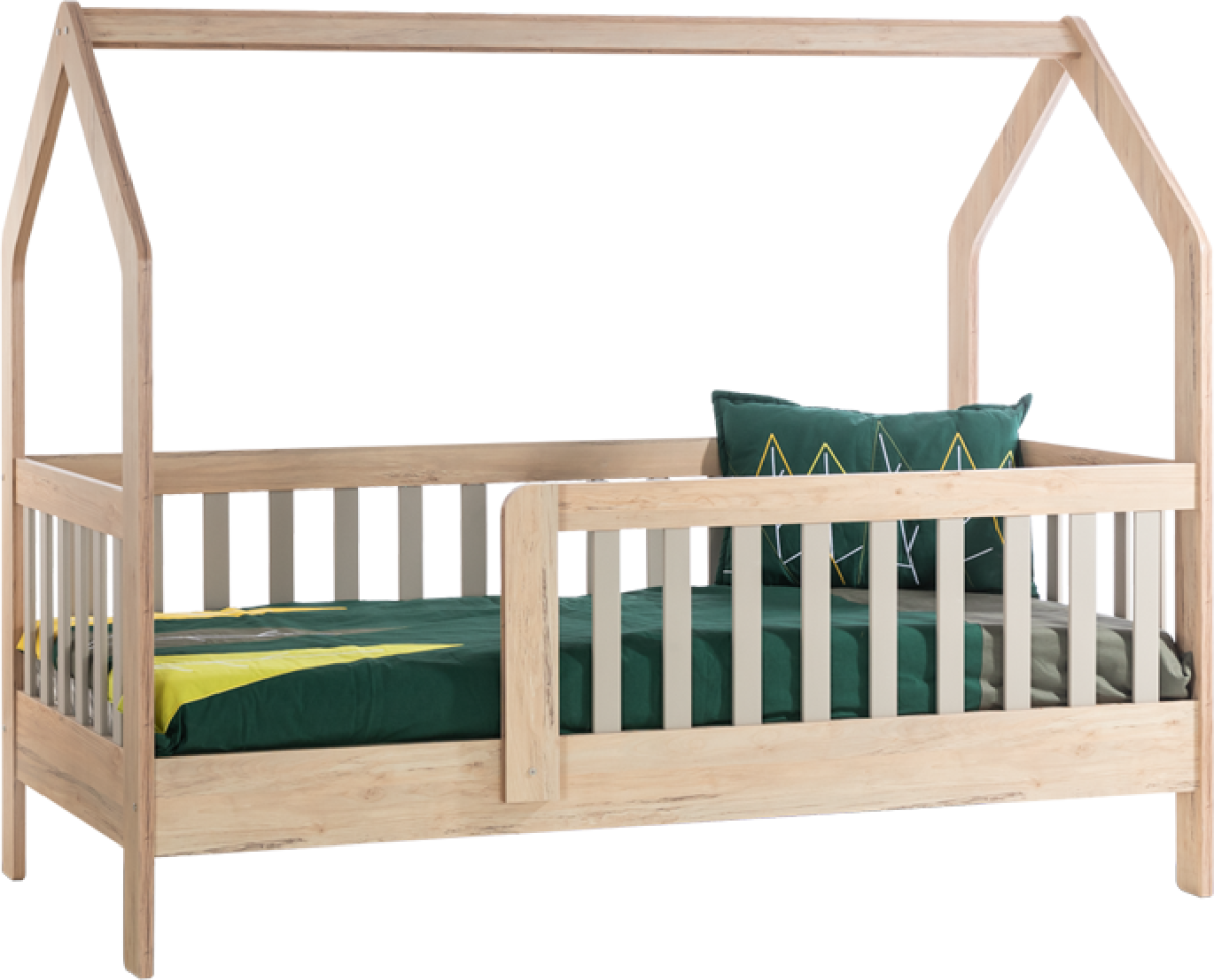 Детско легло къща Монтесори MY HOUSE - 90 х 190на ниска цена с бърза доставка - BestPC.BG