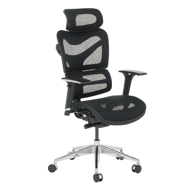 Ергономичен стол JASPER - черенна ниска цена с бърза доставка - BestPC.BG