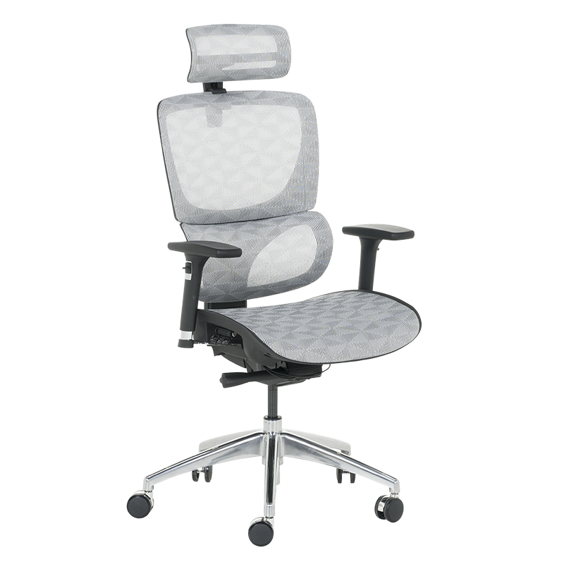 Ергономичен стол DELTA - бялна ниска цена с бърза доставка - BestPC.BG