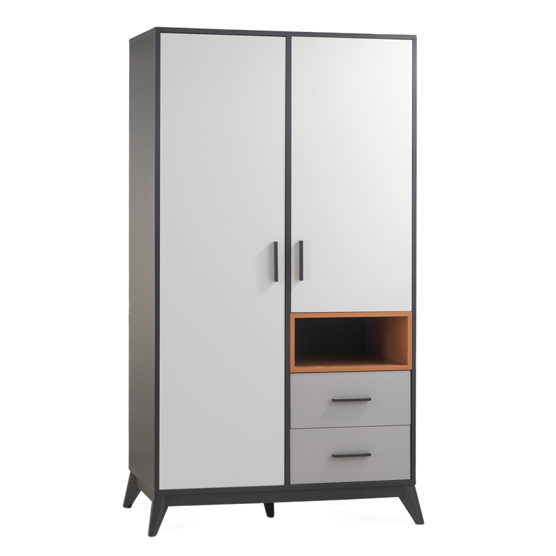 Двукрилен гардероб BREDAна ниска цена с бърза доставка - BestPC.BG