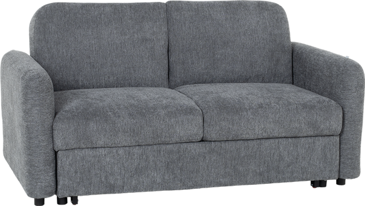 Разтегателен диван - двойка LISALA - сивна ниска цена с бърза доставка - BestPC.BG