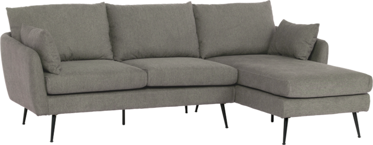 Ъглов диван BUNIA - бежовна ниска цена с бърза доставка - BestPC.BG