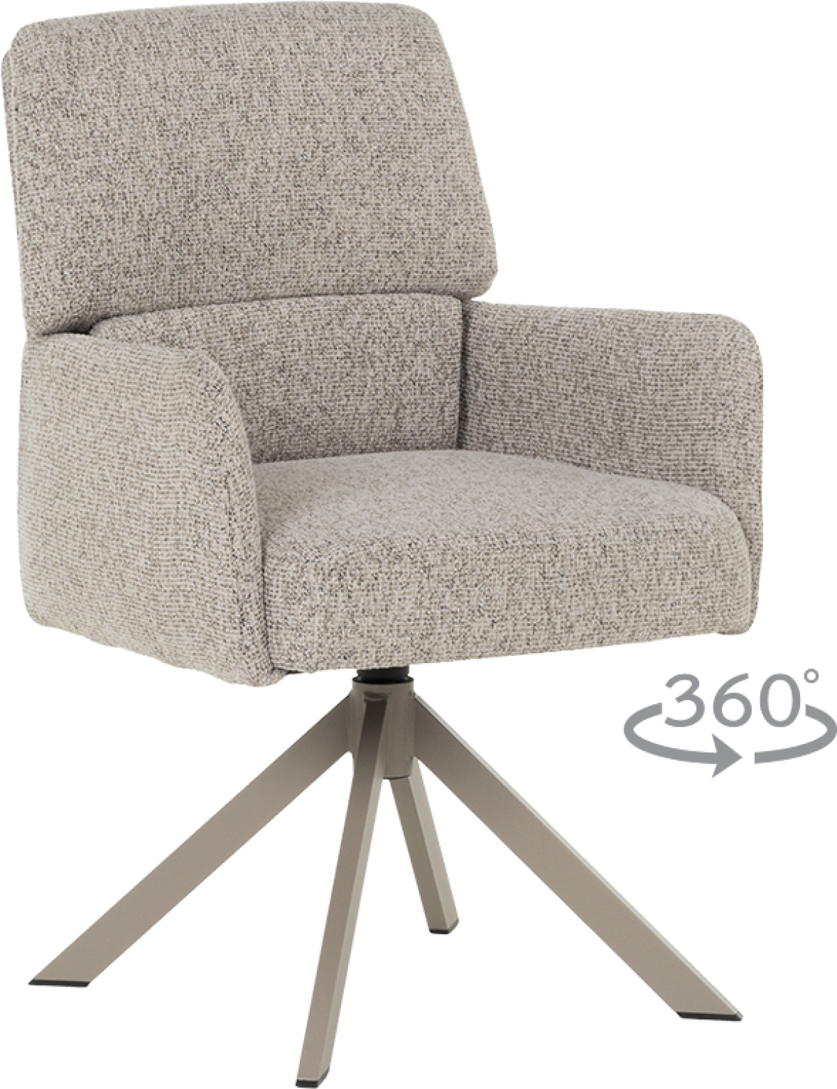 Трапезен стол NARVA - кремна ниска цена с бърза доставка - BestPC.BG