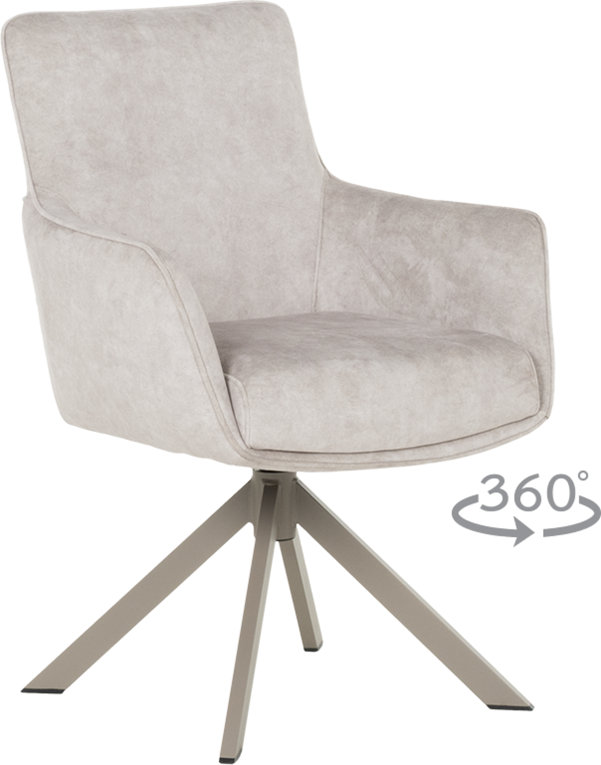 Трапезен стол VALGA - кремна ниска цена с бърза доставка - BestPC.BG