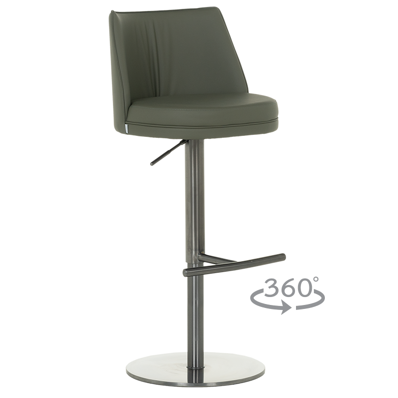 Бар стол KARIBA - черно-зелен BGна ниска цена с бърза доставка - BestPC.BG