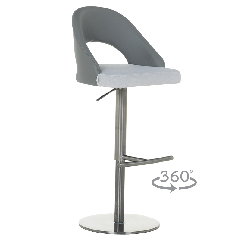 Бар стол KUTANA - светлосив BGна ниска цена с бърза доставка - BestPC.BG