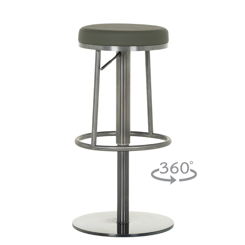 Бар стол BEZU - черно-зелен BGна ниска цена с бърза доставка - BestPC.BG