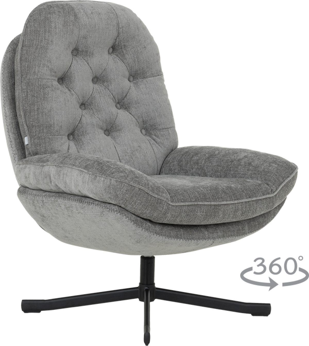 Кресло BRAGA - сивона ниска цена с бърза доставка - BestPC.BG