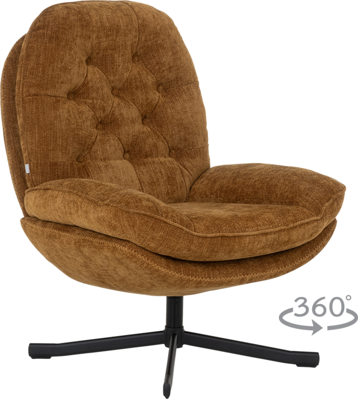 Кресло BRAGA - оранжевона ниска цена с бърза доставка - BestPC.BG