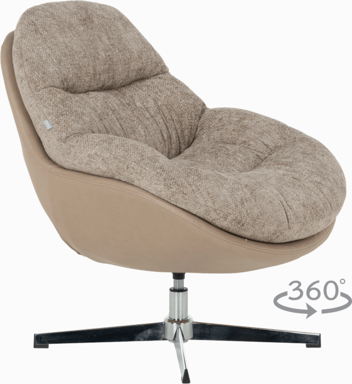 Кресло AMORA - бежовона ниска цена с бърза доставка - BestPC.BG