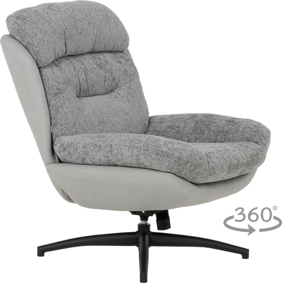 Кресло LAGOS - сивона ниска цена с бърза доставка - BestPC.BG