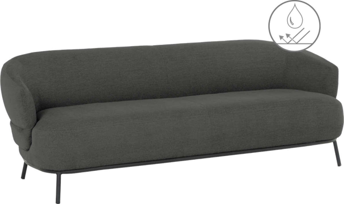 Четириместно канапе AURORA - тъмносив WAна ниска цена с бърза доставка - BestPC.BG