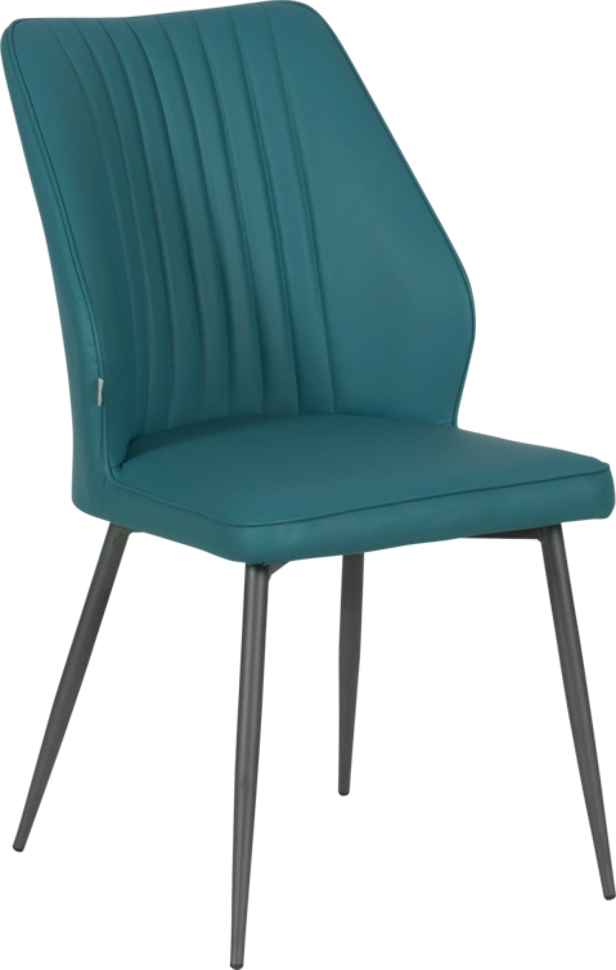 Трапезен стол LAREDO 2 Y силиконова кожа - син 31на ниска цена с бърза доставка - BestPC.BG