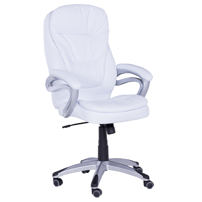 Президентски офис стол Carmen 6156 - бялна ниска цена с бърза доставка - BestPC.BG