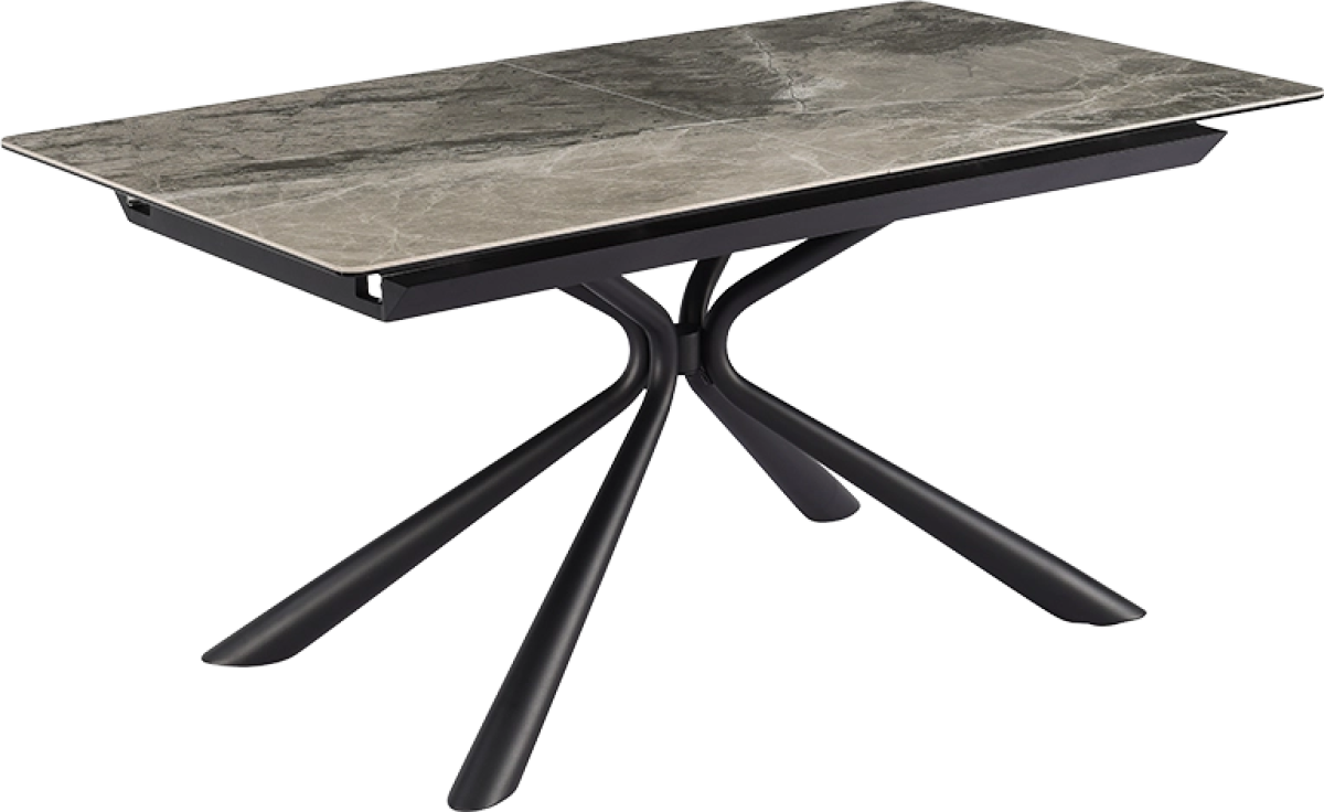 Разтегателна трапезна маса KETY - сивана ниска цена с бърза доставка - BestPC.BG