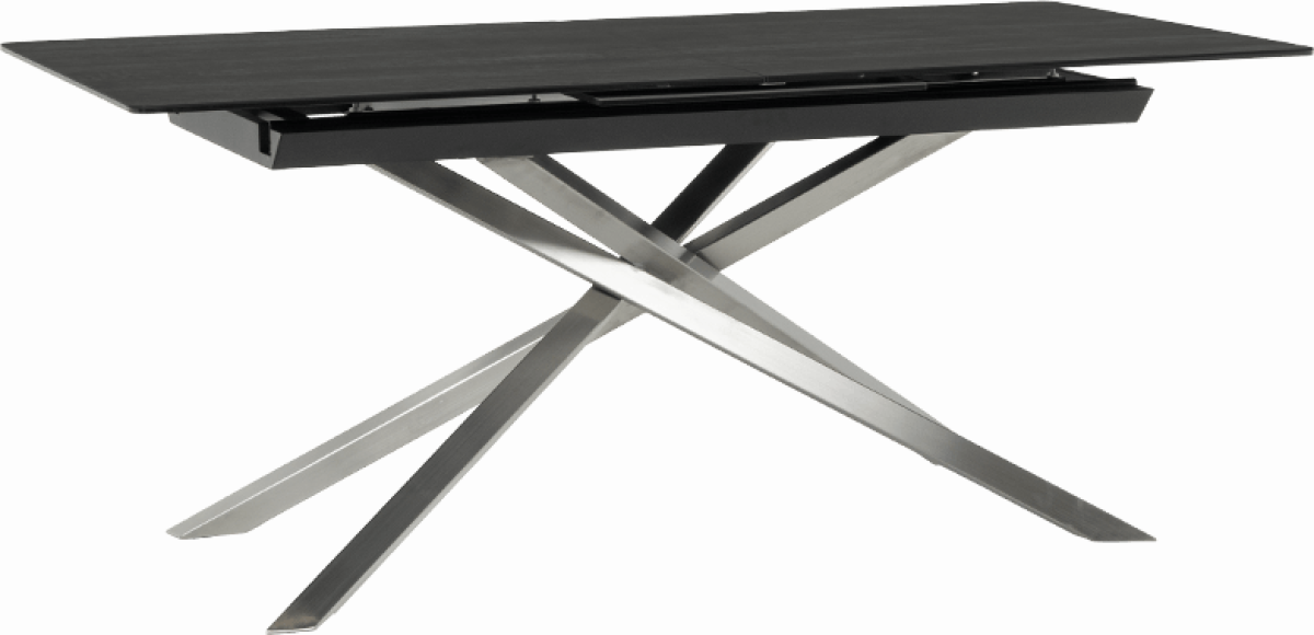 Разтегателна трапезна маса KIKOL - кафявана ниска цена с бърза доставка - BestPC.BG