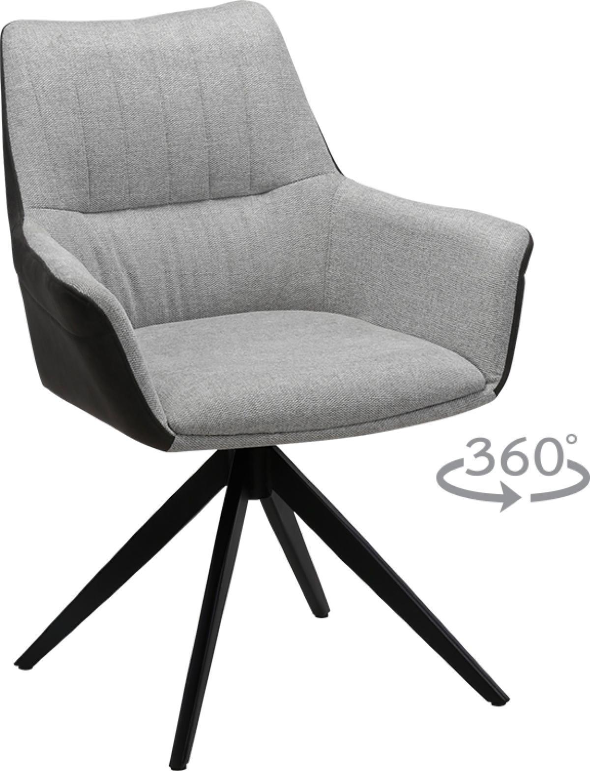 Трапезен стол DOVER - светлосив BF 5на ниска цена с бърза доставка - BestPC.BG