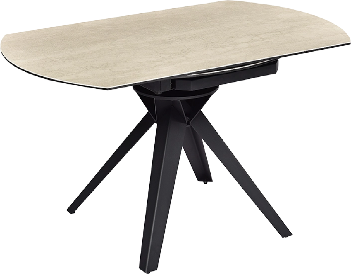 Разтегателна трапезна маса KATOWICE - кремна ниска цена с бърза доставка - BestPC.BG