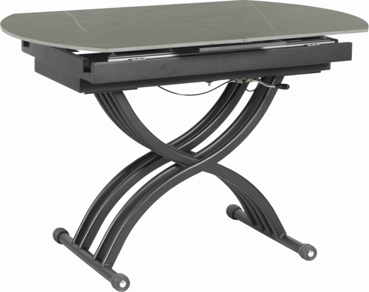 Разтегателна маса с повдигащ механизъм LESKO - сивана ниска цена с бърза доставка - BestPC.BG