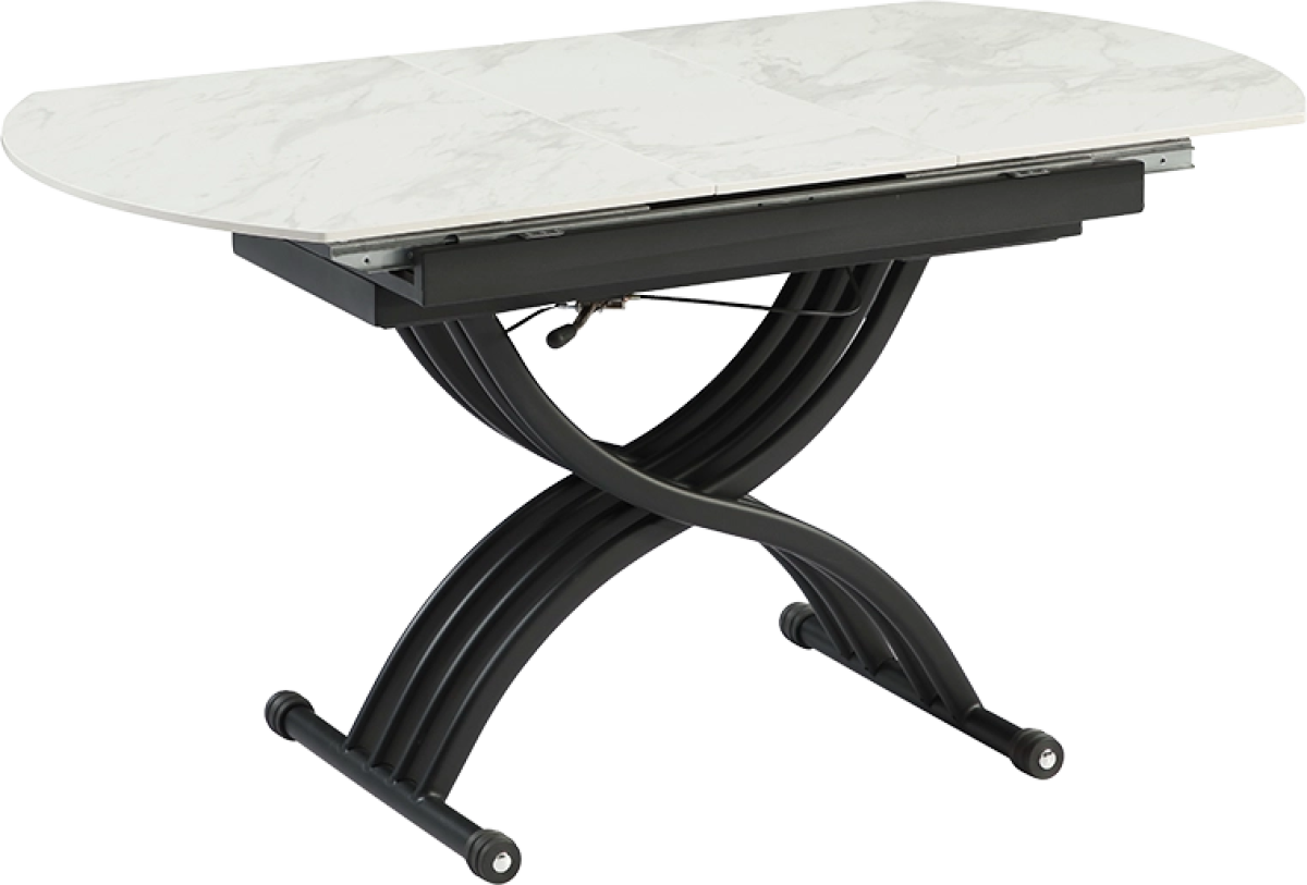 Разтегателна маса с повдигащ механизъм LESKO - бялана ниска цена с бърза доставка - BestPC.BG