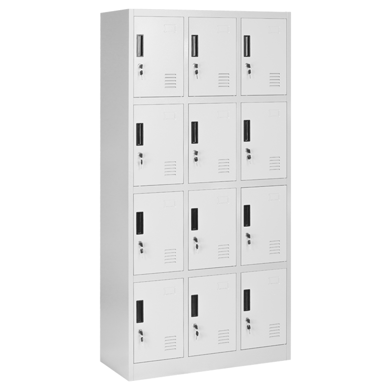 Метален шкаф Carmen CR-1258 K - сивна ниска цена с бърза доставка - BestPC.BG