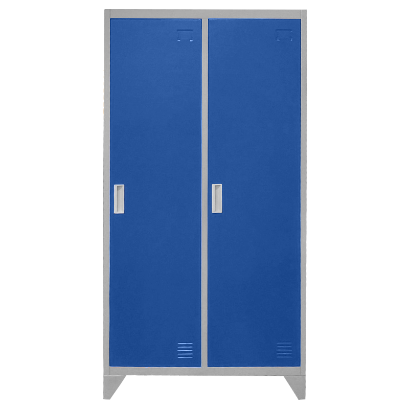 Метален шкаф Carmen CR-1602 KZ - Сив / синна ниска цена с бърза доставка - BestPC.BG