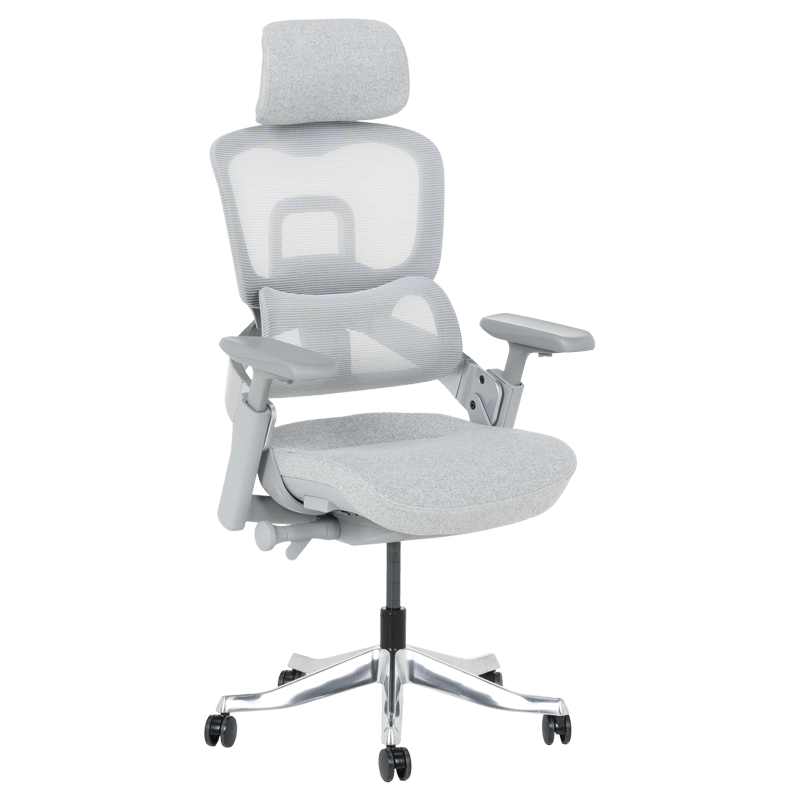 Ергономичен стол LYON - сивна ниска цена с бърза доставка - BestPC.BG