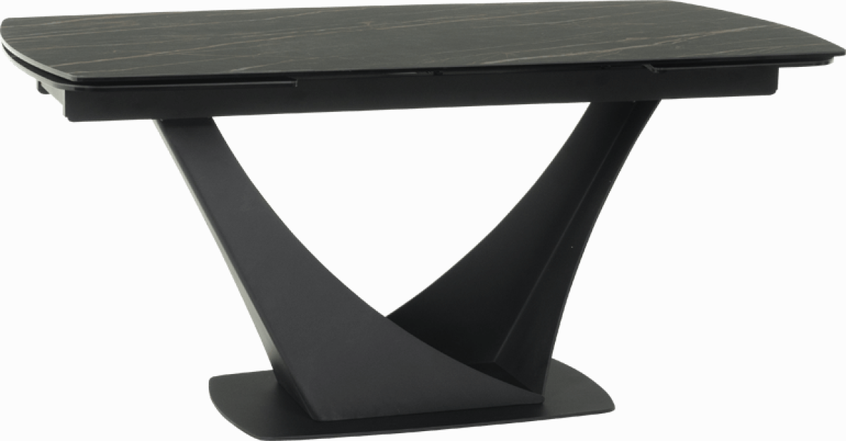 Разтегателна трапезна маса BOREK - чернана ниска цена с бърза доставка - BestPC.BG