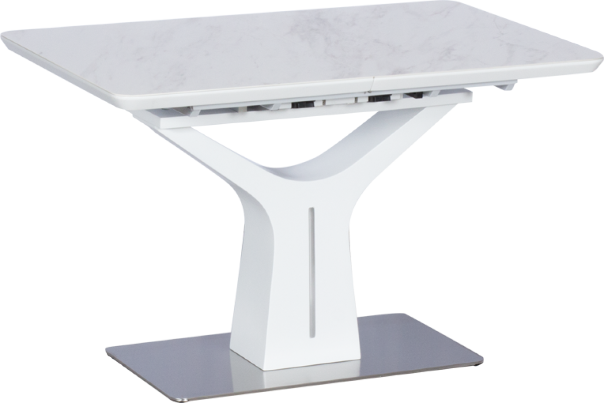 Разтегателна трапезна маса TARNOW - бялана ниска цена с бърза доставка - BestPC.BG