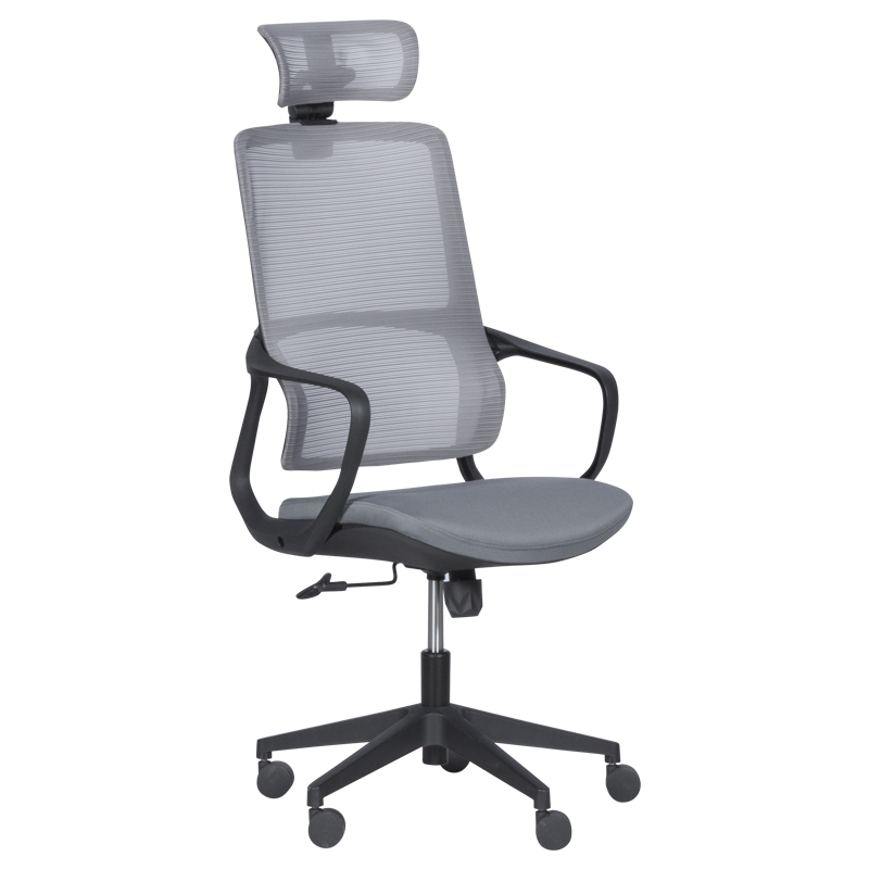 Президентски офис стол Carmen 7587 - сивна ниска цена с бърза доставка - BestPC.BG