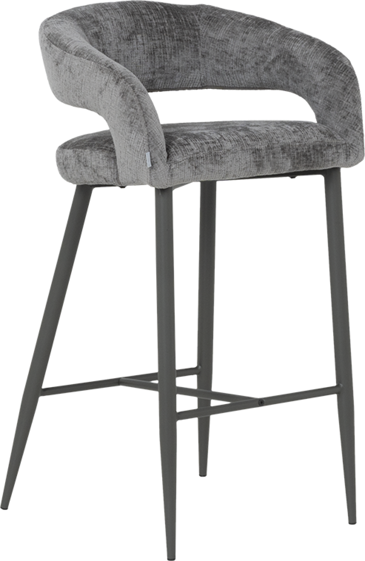 Бар стол BREA 2 - сивна ниска цена с бърза доставка - BestPC.BG