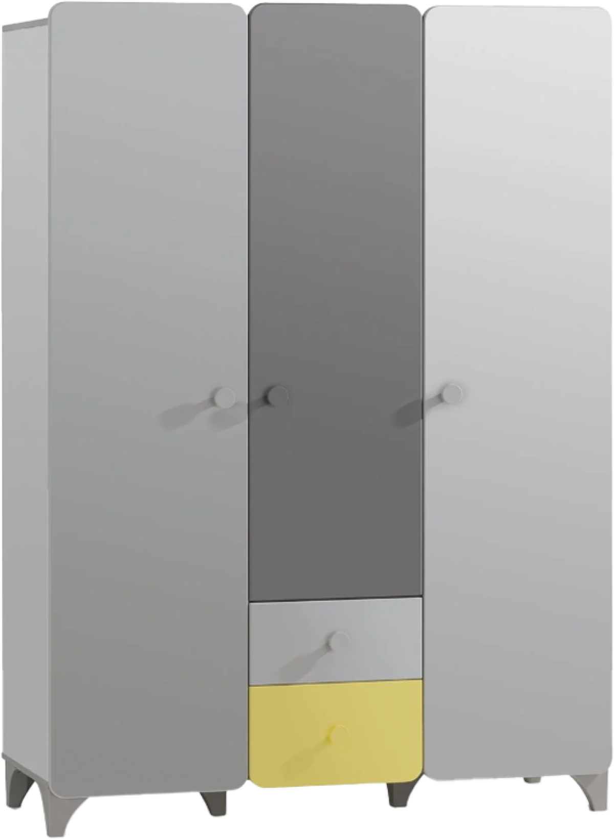 Трикрилен детски гардероб MINIAна ниска цена с бърза доставка - BestPC.BG