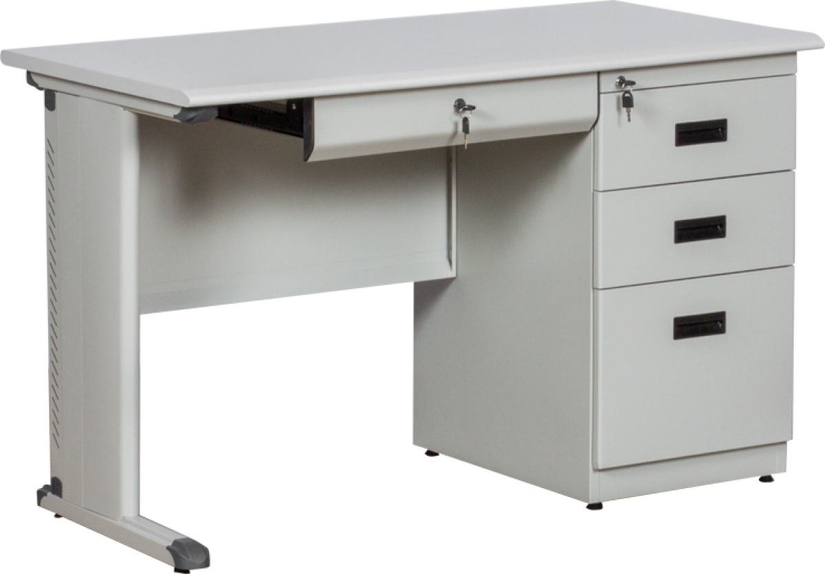 Бюро Метално бюро Carmen CR-1312 J - сивна ниска цена с бърза доставка - BestPC.BG