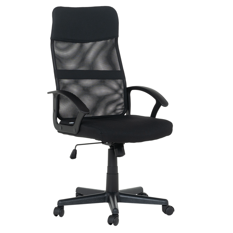 Работен офис стол Carmen 6592 F - черенна ниска цена с бърза доставка - BestPC.BG