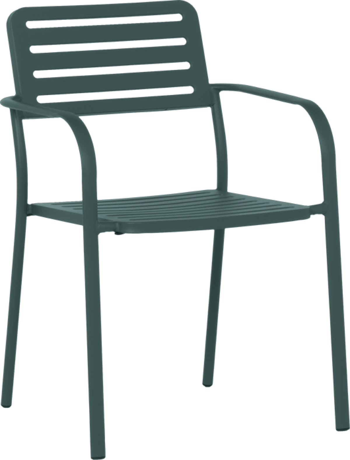 Метален градински стол WASE - тъмнозеленна ниска цена с бърза доставка - BestPC.BG