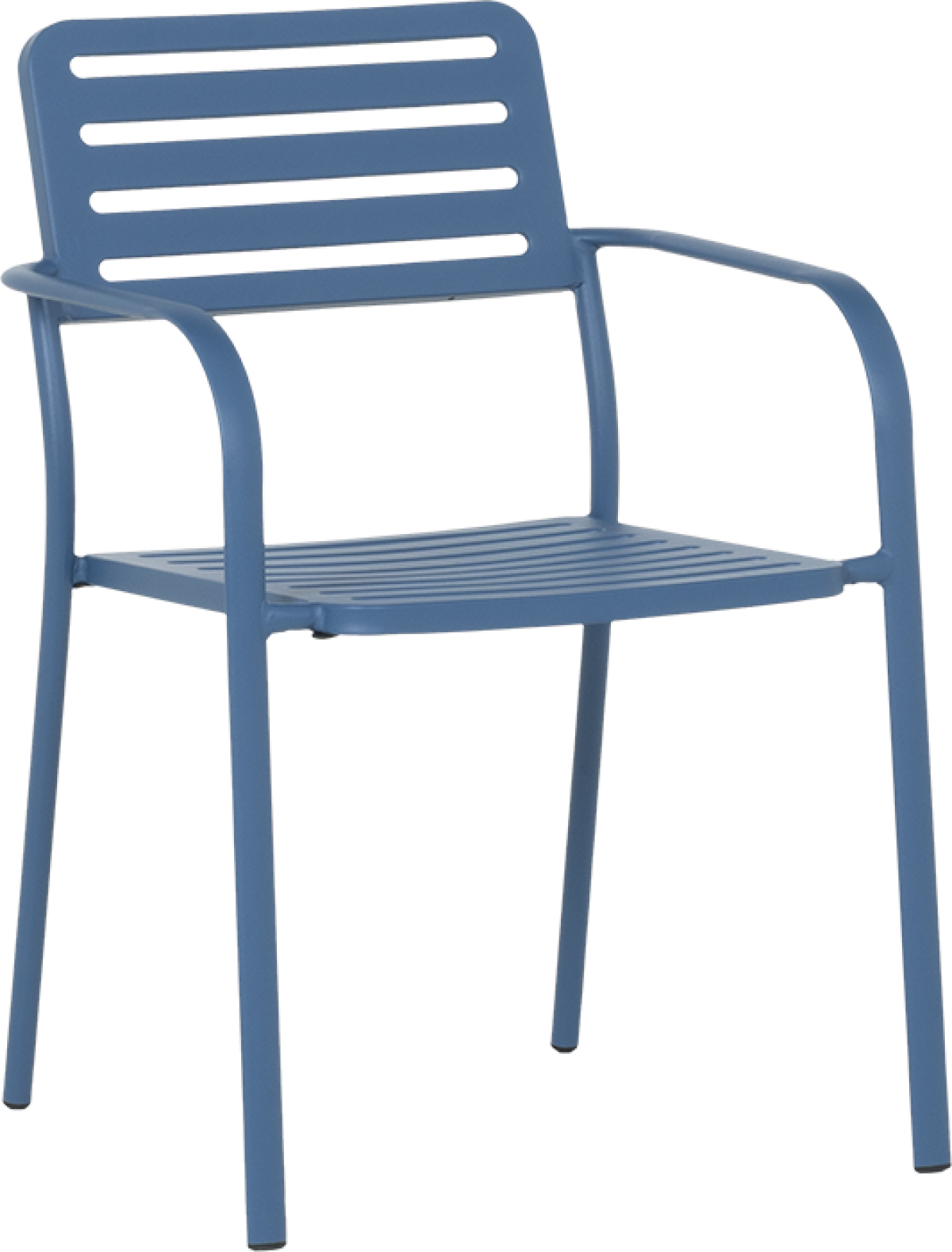 Метален градински стол WASE - тъмносинна ниска цена с бърза доставка - BestPC.BG