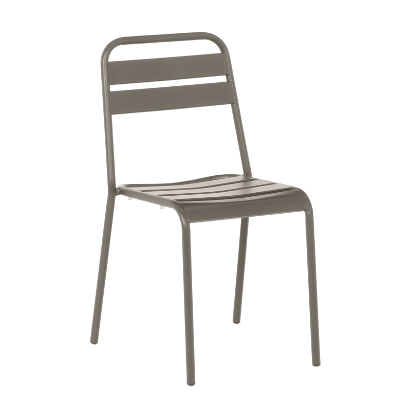 Метален градински стол ABA - капучинона ниска цена с бърза доставка - BestPC.BG