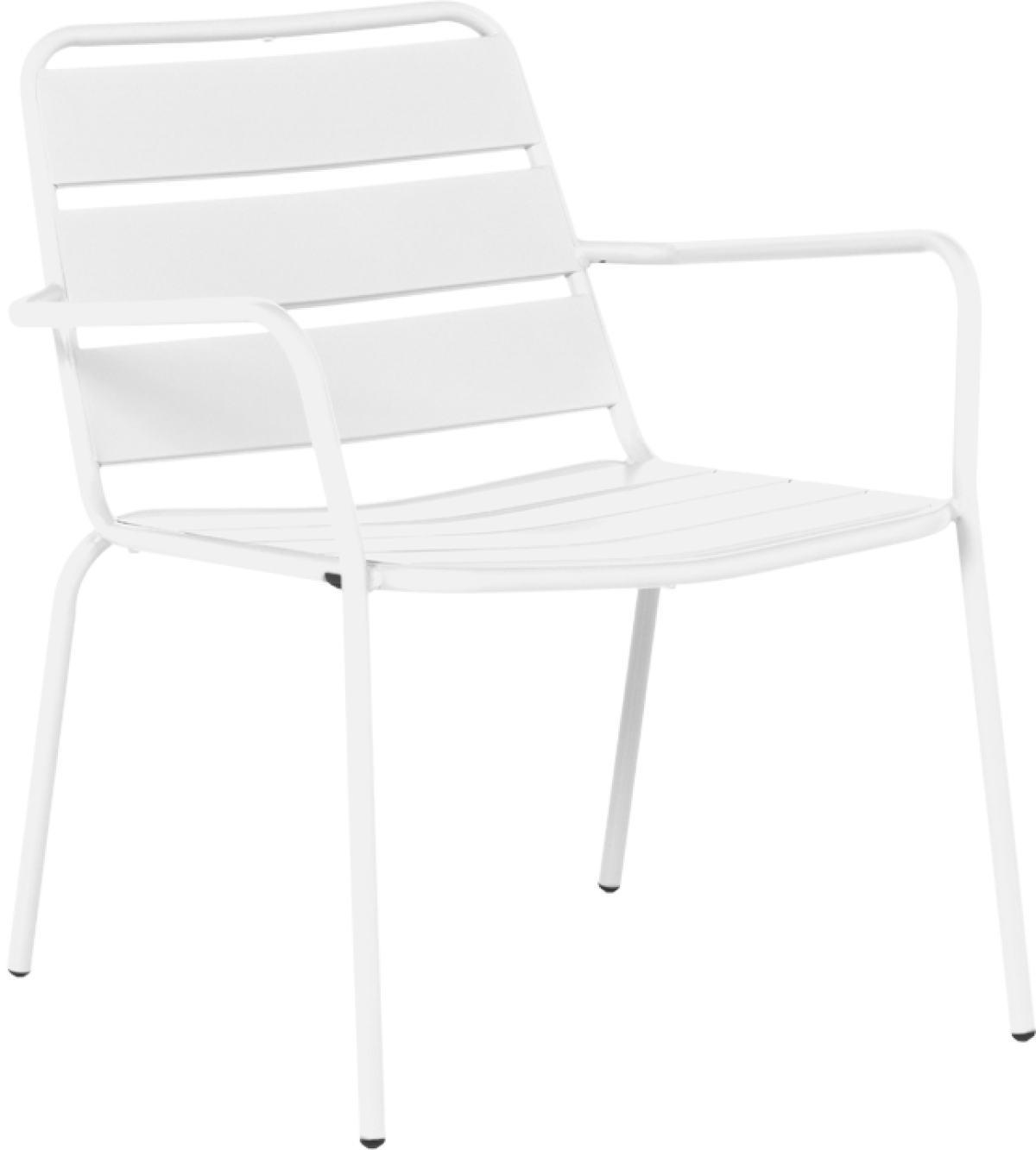 Метален градински стол SAKI - бялна ниска цена с бърза доставка - BestPC.BG