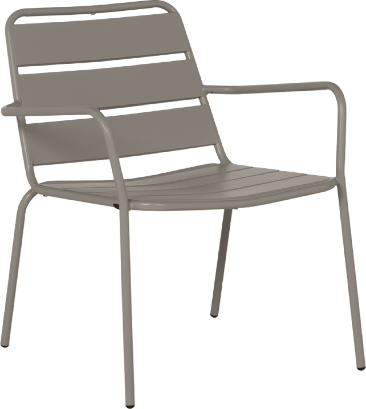 Метален градински стол SAKI - капучинона ниска цена с бърза доставка - BestPC.BG