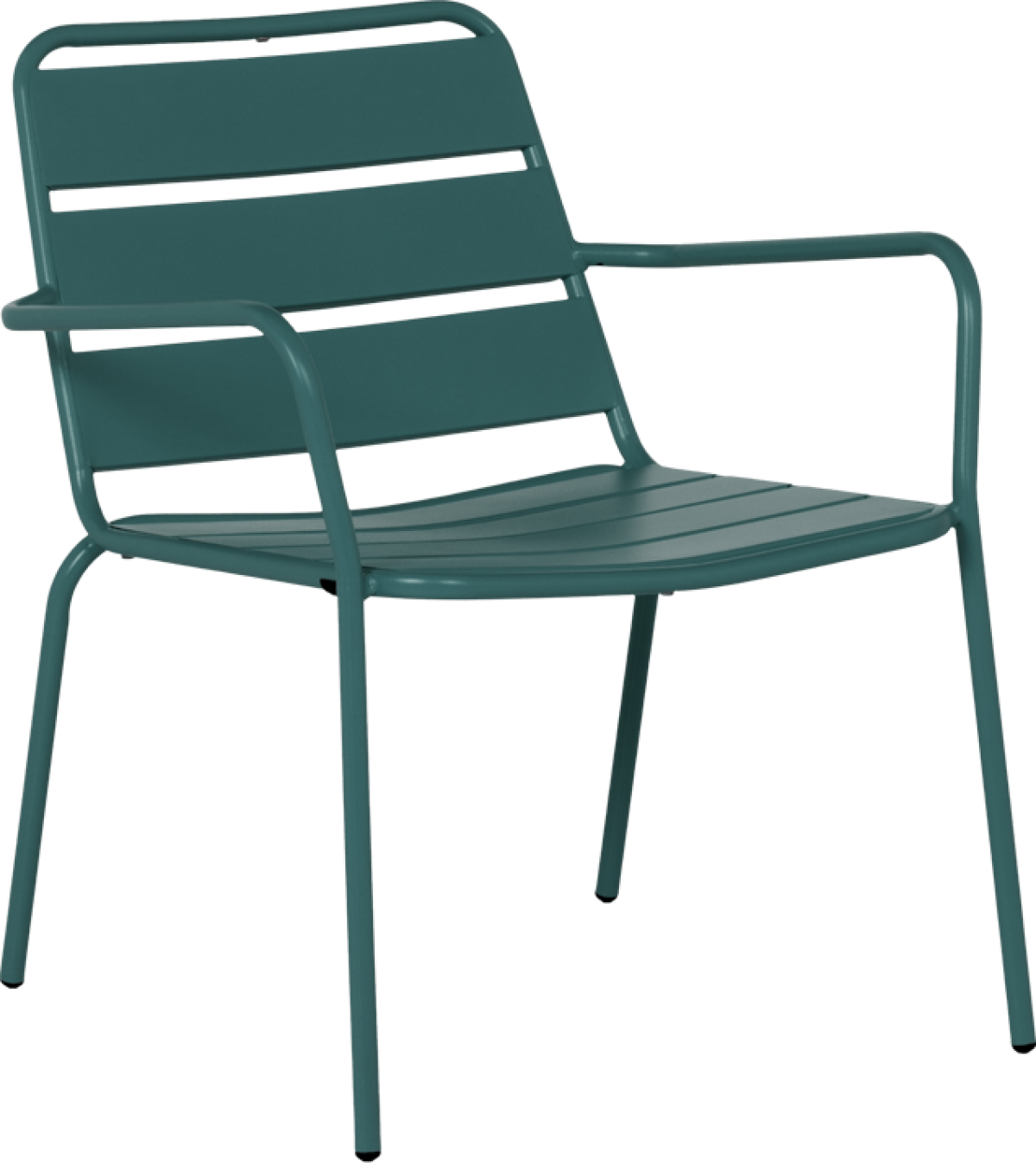 Метален градински стол SAKI - тъмнозеленна ниска цена с бърза доставка - BestPC.BG