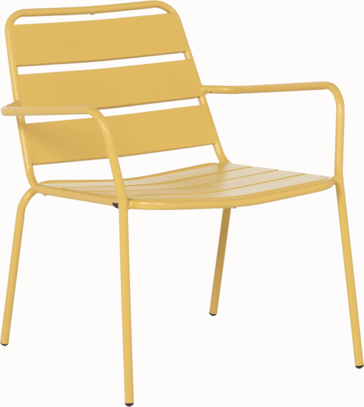 Метален градински стол SAKI - жълтна ниска цена с бърза доставка - BestPC.BG