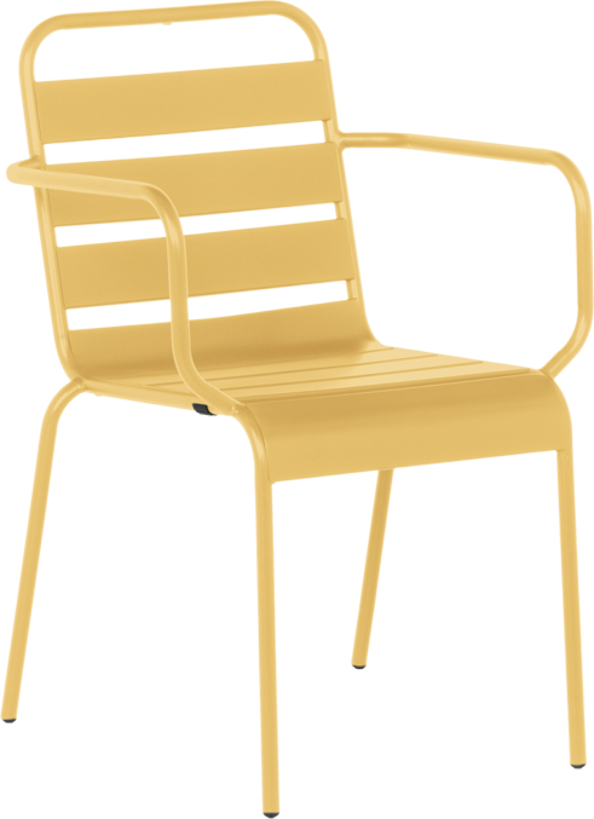 Метален градински стол INISA - жълтна ниска цена с бърза доставка - BestPC.BG