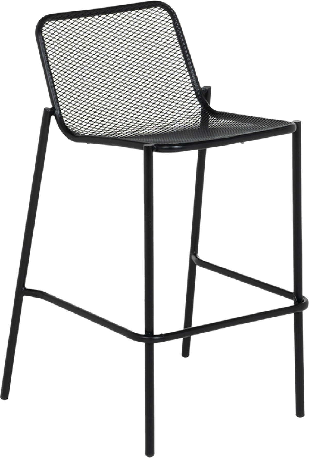 Метален кетъринг бар стол BAMA - черенна ниска цена с бърза доставка - BestPC.BG