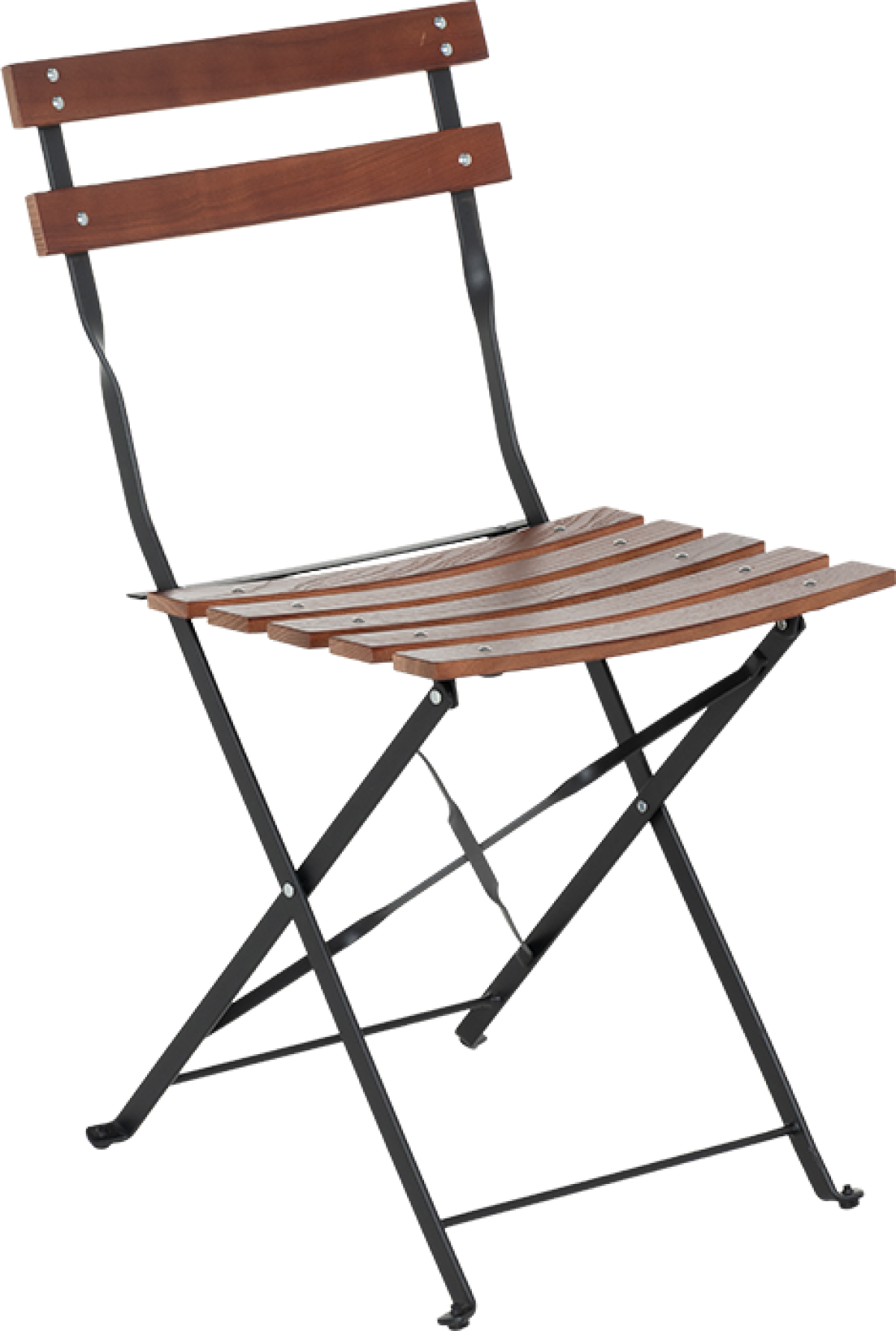 Сгъваем кетъринг стол GOMBE - орехна ниска цена с бърза доставка - BestPC.BG