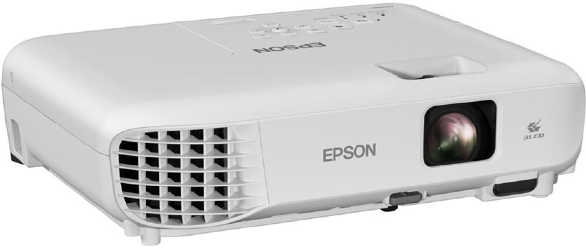 Проектор Epson EB-W53 - 3LCD projector - Преносим, 4000 lumens, WXGA (1280 x 800), 16:10, Бвлна ниска цена с бърза доставка - BestPC.BG