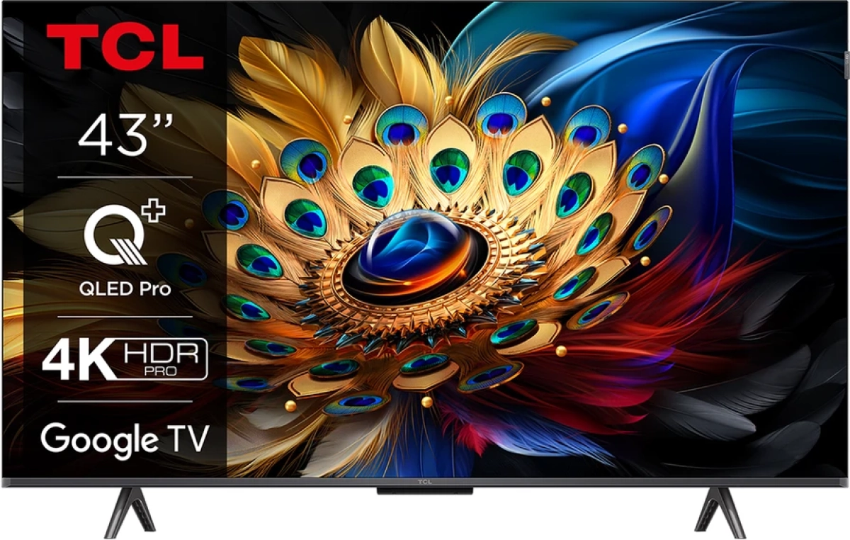 Телевизор Телевизор TCL 43C655 4K QLED TV 43" 109 смна ниска цена с бърза доставка - BestPC.BG