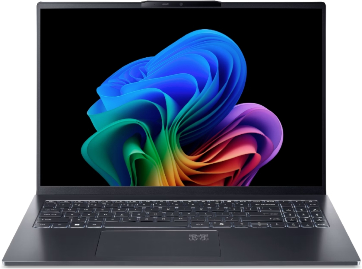 Лаптоп Acer Swift GO 16, SFG16-61-R418, AMD Ryzen AI 7 350, 1000GB PCIe NVMe SSD, 32GB, Windows 11 Home, Greyна ниска цена с бърза доставка - BestPC.BG