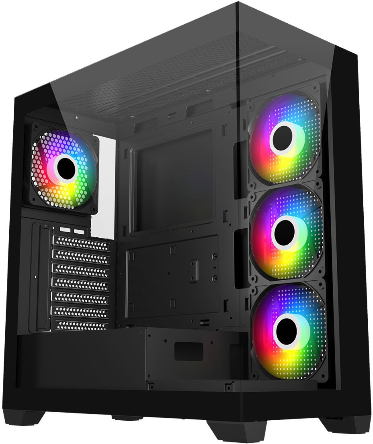 Кутия FORTRON M340-BA ATX MID TOWERна ниска цена с бърза доставка - BestPC.BG