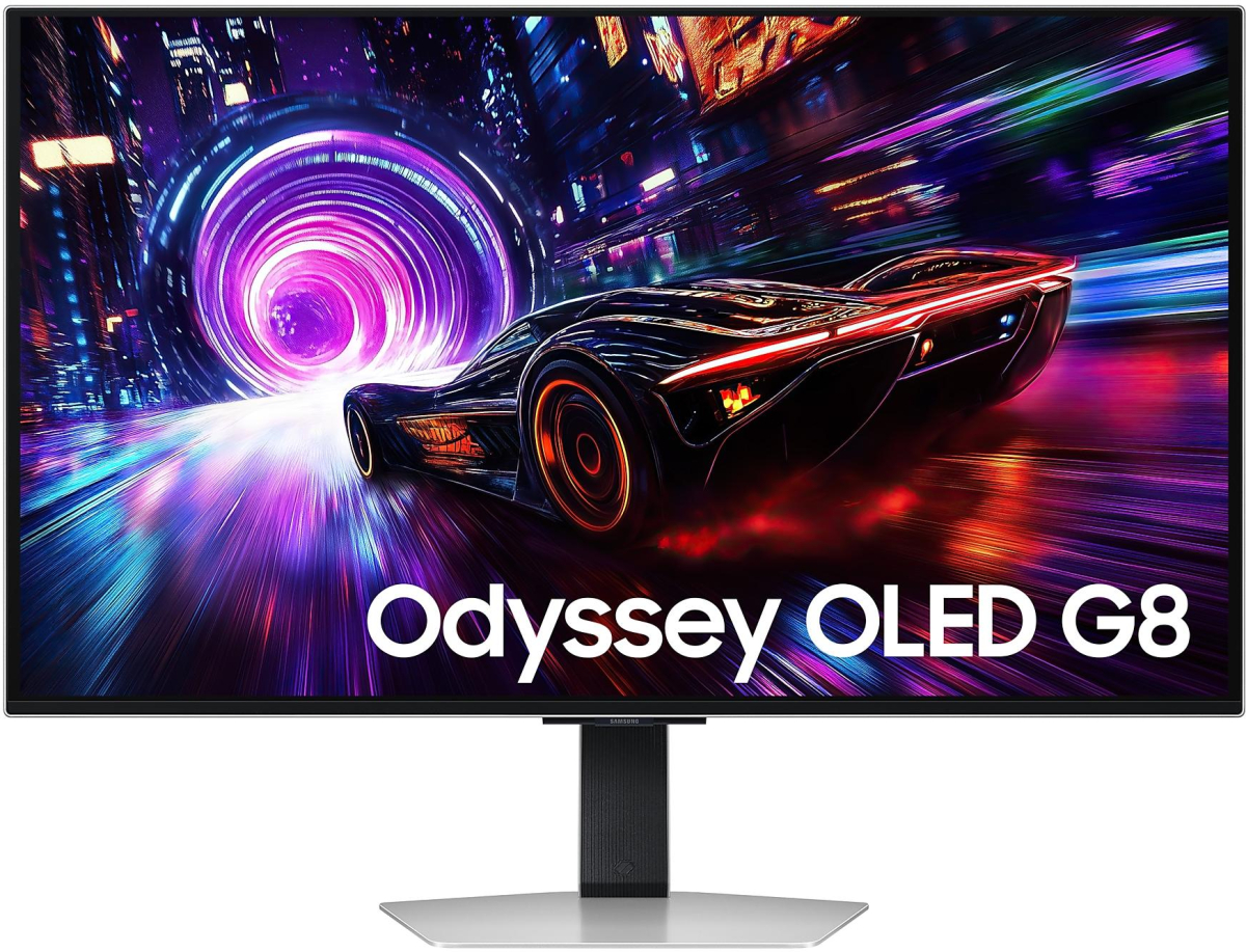 Геймърски Монитор SAMSUNG Odyssey OLED G8 G81SF - 32 inch QD-OLED 4K(3840x2160), 240 Hz, 0.3msна ниска цена с бърза доставка - BestPC.BG